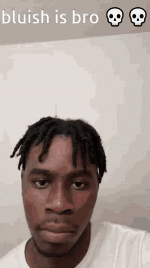 Bluish Bro Selfie Shot GIF