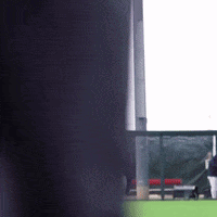 Blurred Baseball Field With Fence