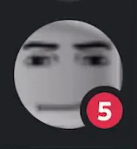 Blurred Face With Red Circle Number 10 GIF