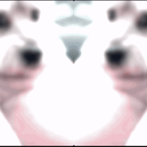 Blurred Face With Triangle Background GIF