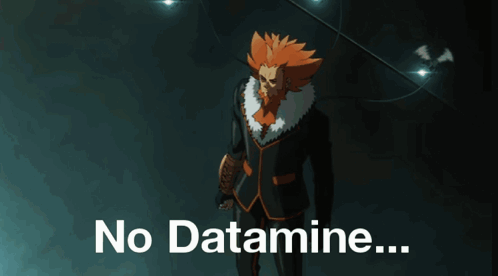 Blurred Man Saying No Datamine