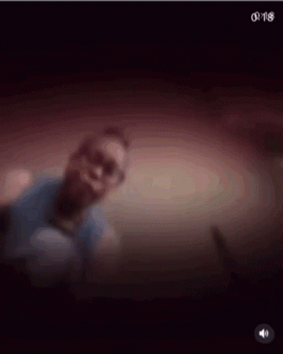 Blurred Man With Glasses and Beard
