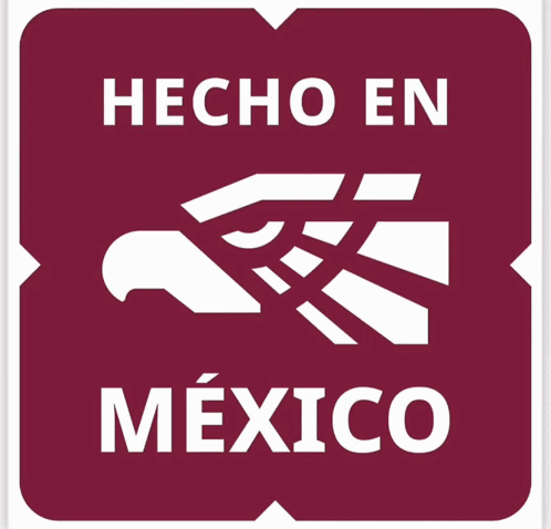Blurred Mexico Logo With Hand