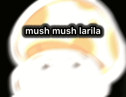 Blurred Mushroom With Mush Mush Larila