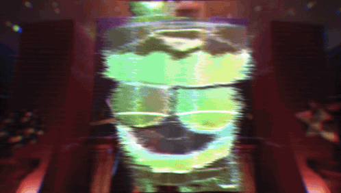 Blurred Person's Face