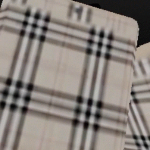 Blurred Plaid Shirt With H1