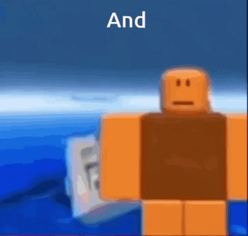 Blurred Roblox Character Saying And