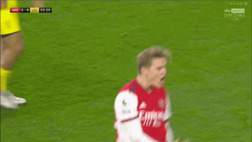 Blurred Soccer Game Score 1 To 1 GIF