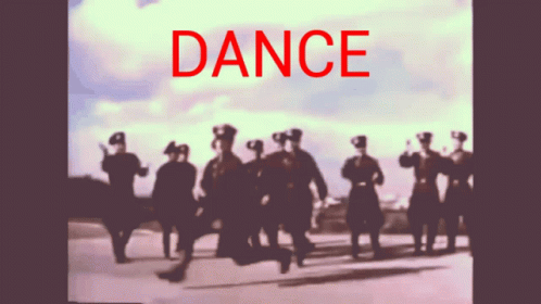 Blurred Soldiers With Dance In Red