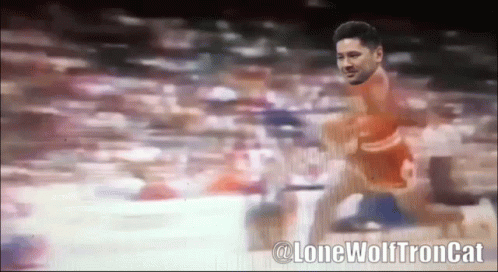 Blurry Basketball Player @lonewolftroncat