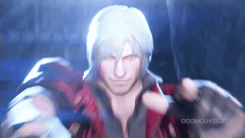 Blurry Devil May Cry Character GIF