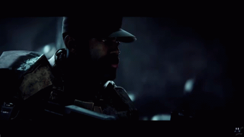 Blurry Face With Smiley Corner GIF