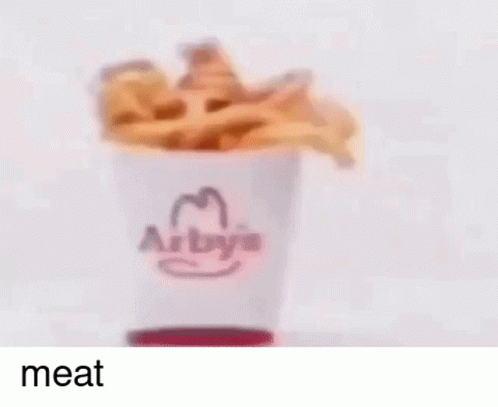 Blurry Hamburger With Meat