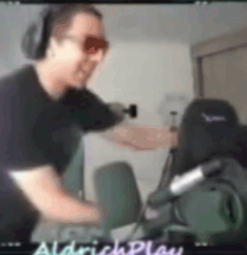 Blurry Man Aldrichplay GIF