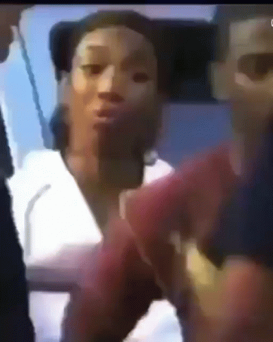 Blurry Man and Woman with C
