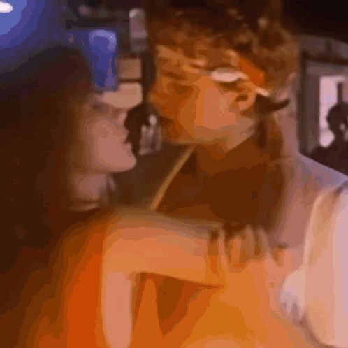 Blurry Man and Woman With Love
