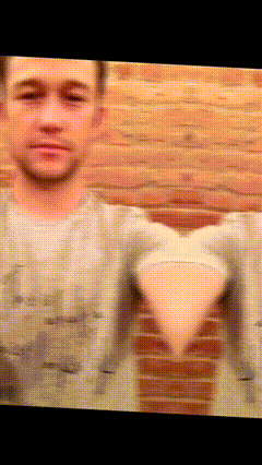Blurry Man In Calvin Klein Shirt GIF