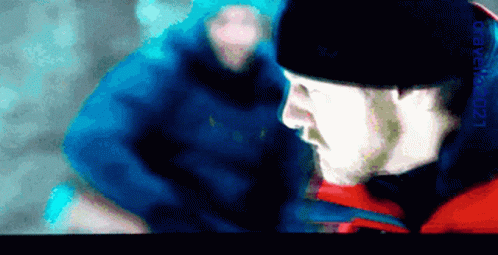 Blurry Man's Face 021
