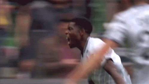 Blurry Man Screaming