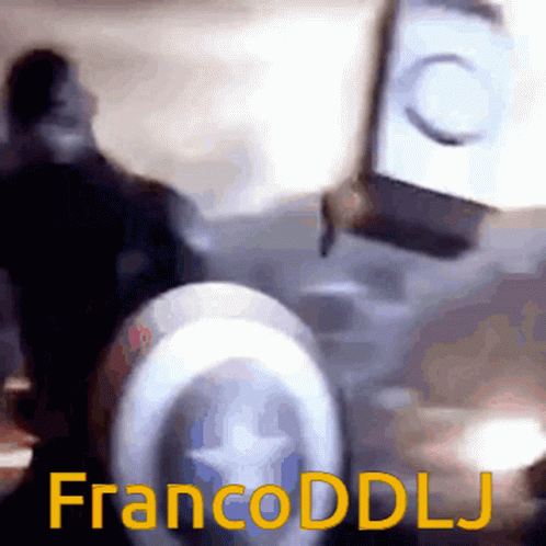 Blurry Man With Shield Francoddllj
