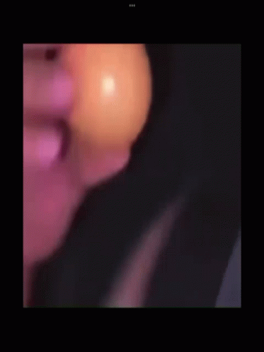 Blurry Person Face And Candle GIF