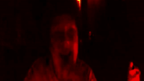 Blurry Person Face Yellow Background GIF