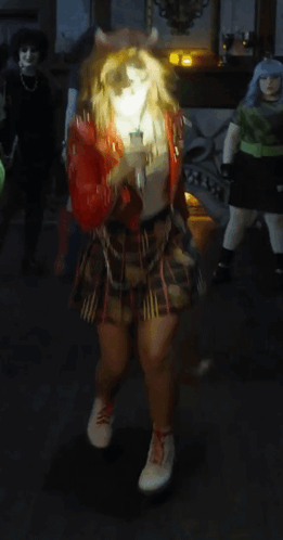 Blurry Person In Costume GIF
