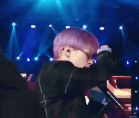 Blurry Person on Stage