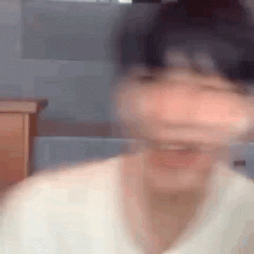 Blurry Person's Face