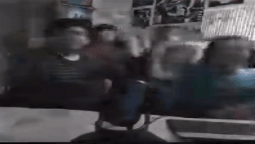 Blurry Person Sitting in Chair
