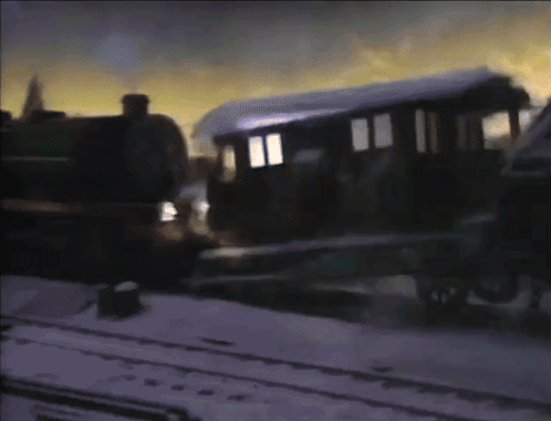 Blurry Train Number 11