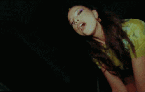 Blurry Woman With Long Hair GIF