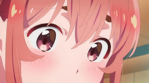 Shocked Sumi Sakurasawa Blushing Anime GIF