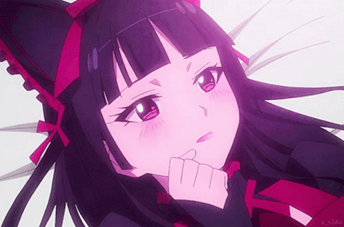 Rory Mercury Blushing Anime GIF