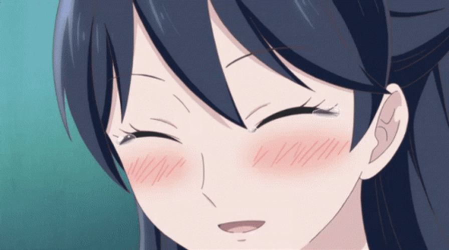 Blushing Anime Taisho Otome Thank You GIF