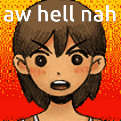 Blushing Kell Oh Hell No GIF