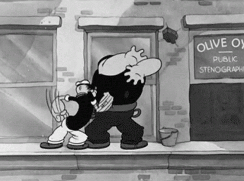 Bluto Fight GIF