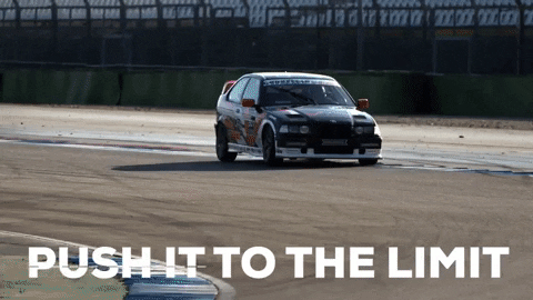 Bmw Car On Race Track GIF