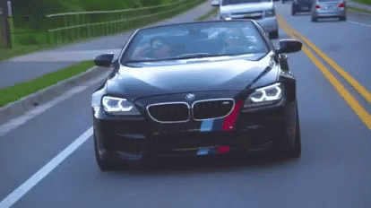 Bmw M Series Cruising Loop Shot GIF