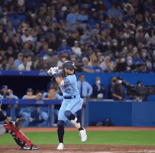 Bo Bichette Home Run GIF