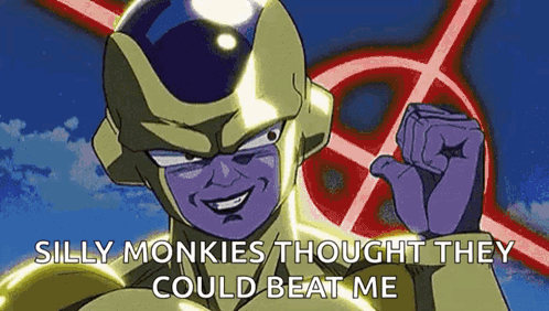 Boastful Frieza GIF