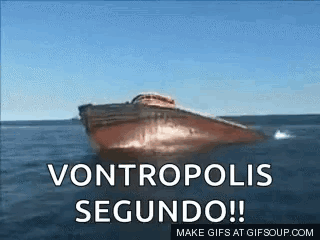 Boat Floating On Water Vontropolis Segundo GIF