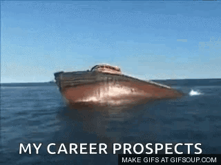 Boat Floating On Water With My Career Prospects GIF