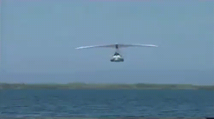 Boat Plane Ocean Crash GIF