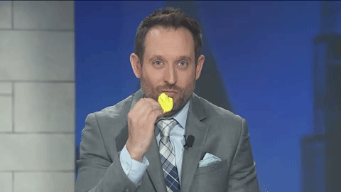 Bob Hazlett Eating Peeps GIF