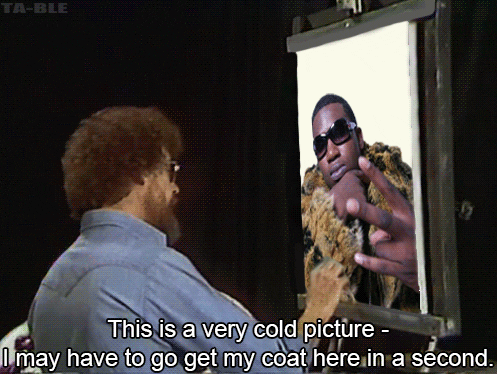 Bob Ross Hip Hop Art Meme GIF