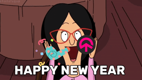 Bob's Burger Happy New Year Meme GIF