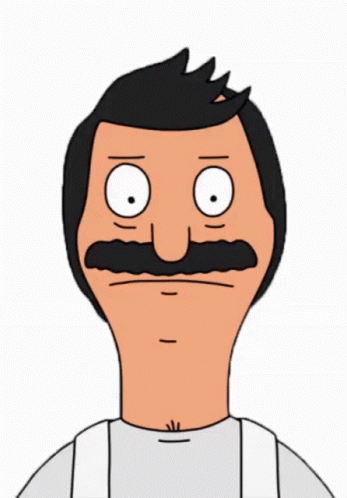 Bob's Burgers Character With Mustache