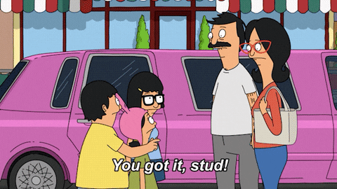 Bob's Burgers Kids You Got It Stud GIF