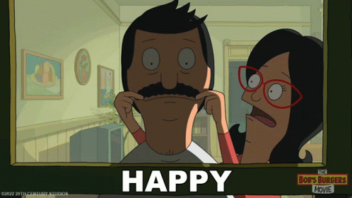 Bob's Burgers Movie Poster With Man and Woman